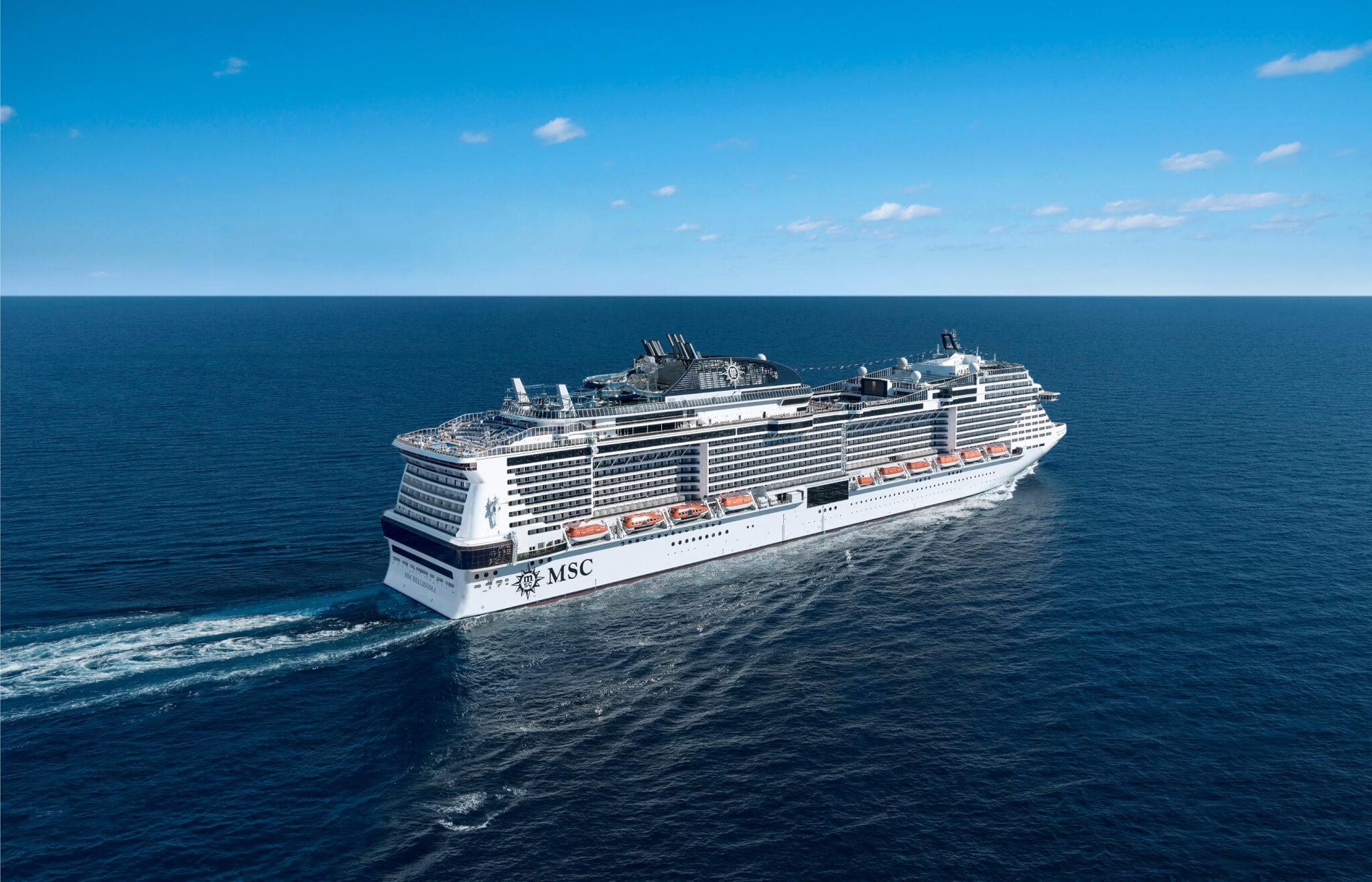Immagine di sfondo della pagina MSC Crociere, ecco Bellissima