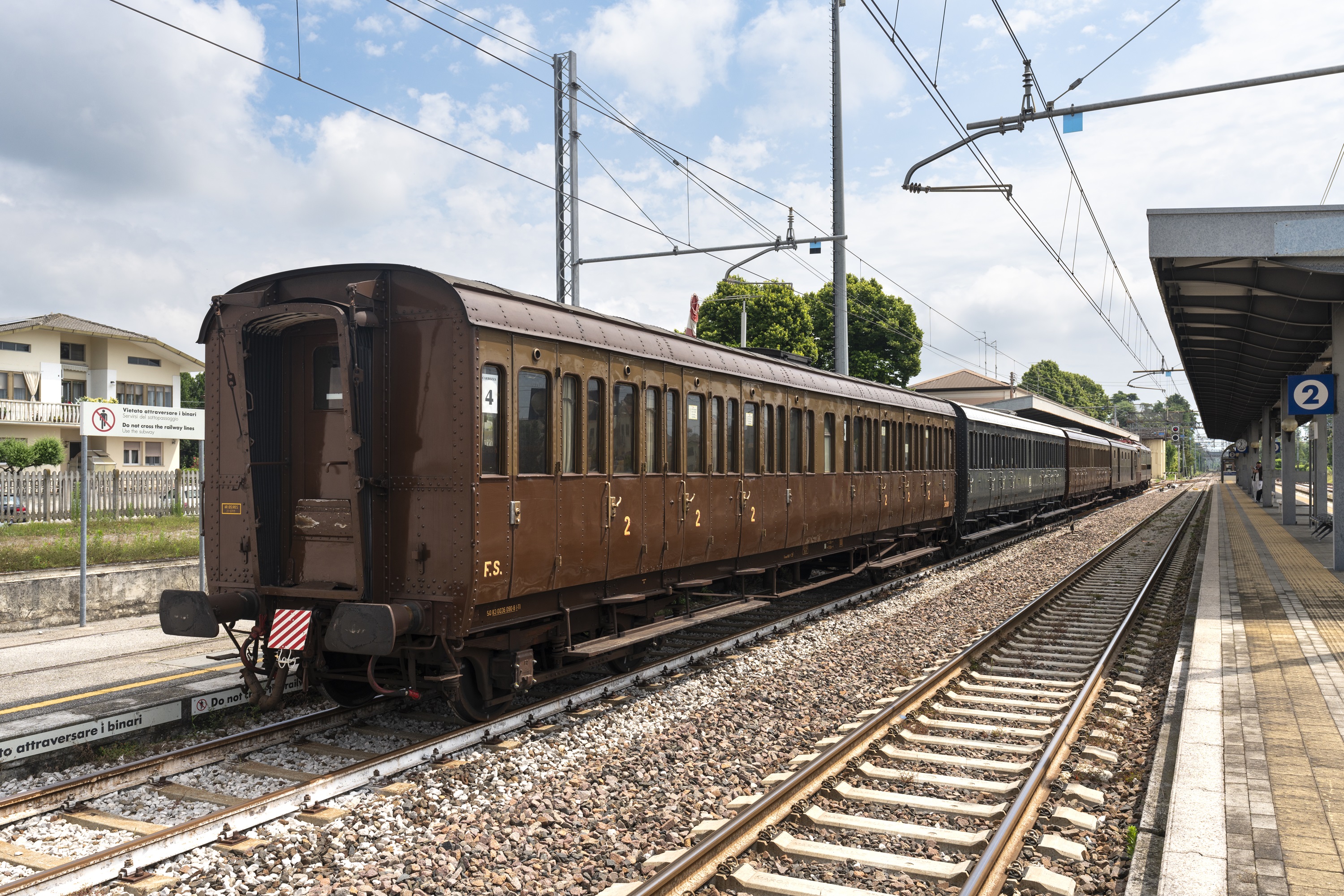 Immagine di sfondo della pagina Nuove tappe dei treni storici: a bordo delle carrozze d’epoca per scoprire il FVG