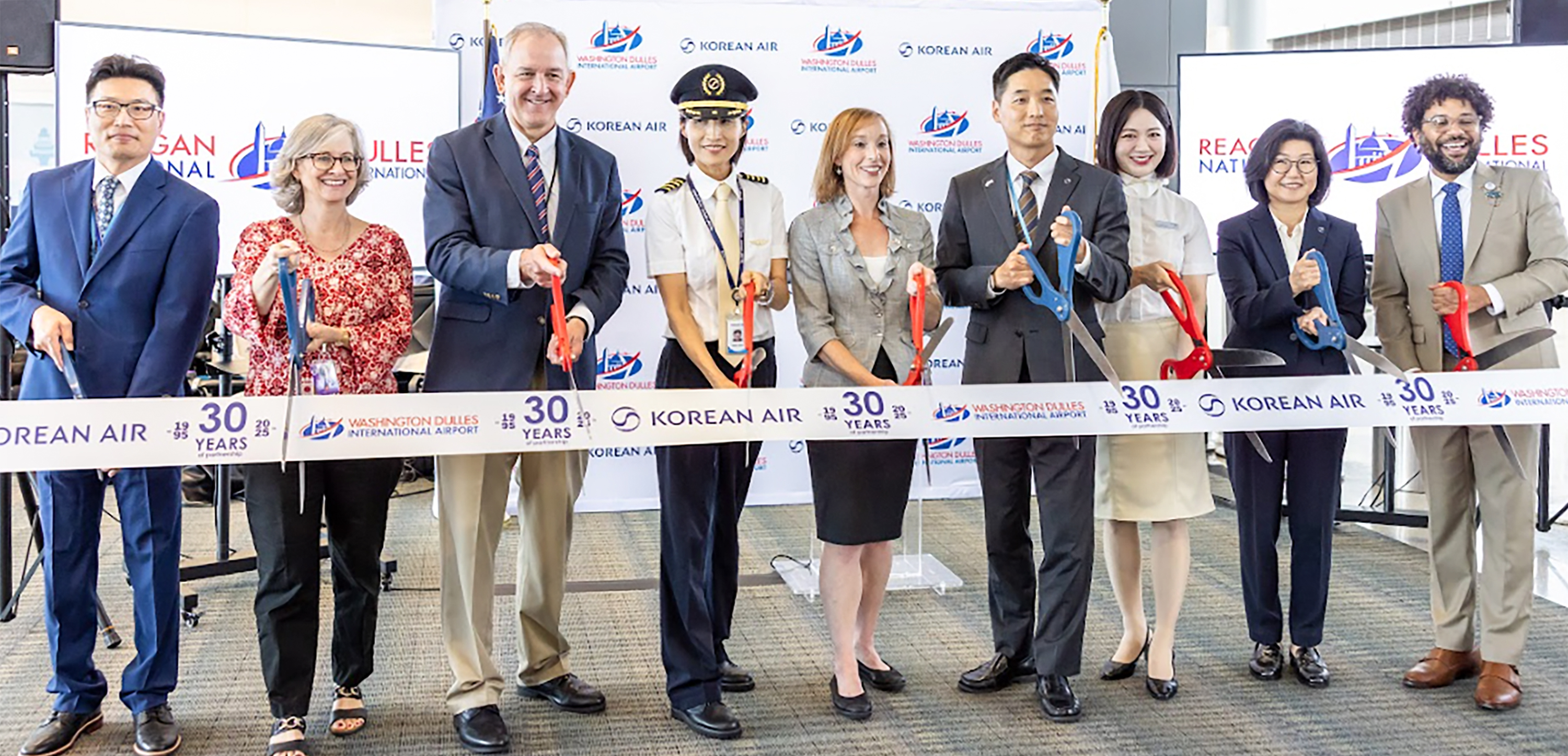 Immagine Korean Air: 30 anni di voli diretti tra Washington D.C. e Seul
