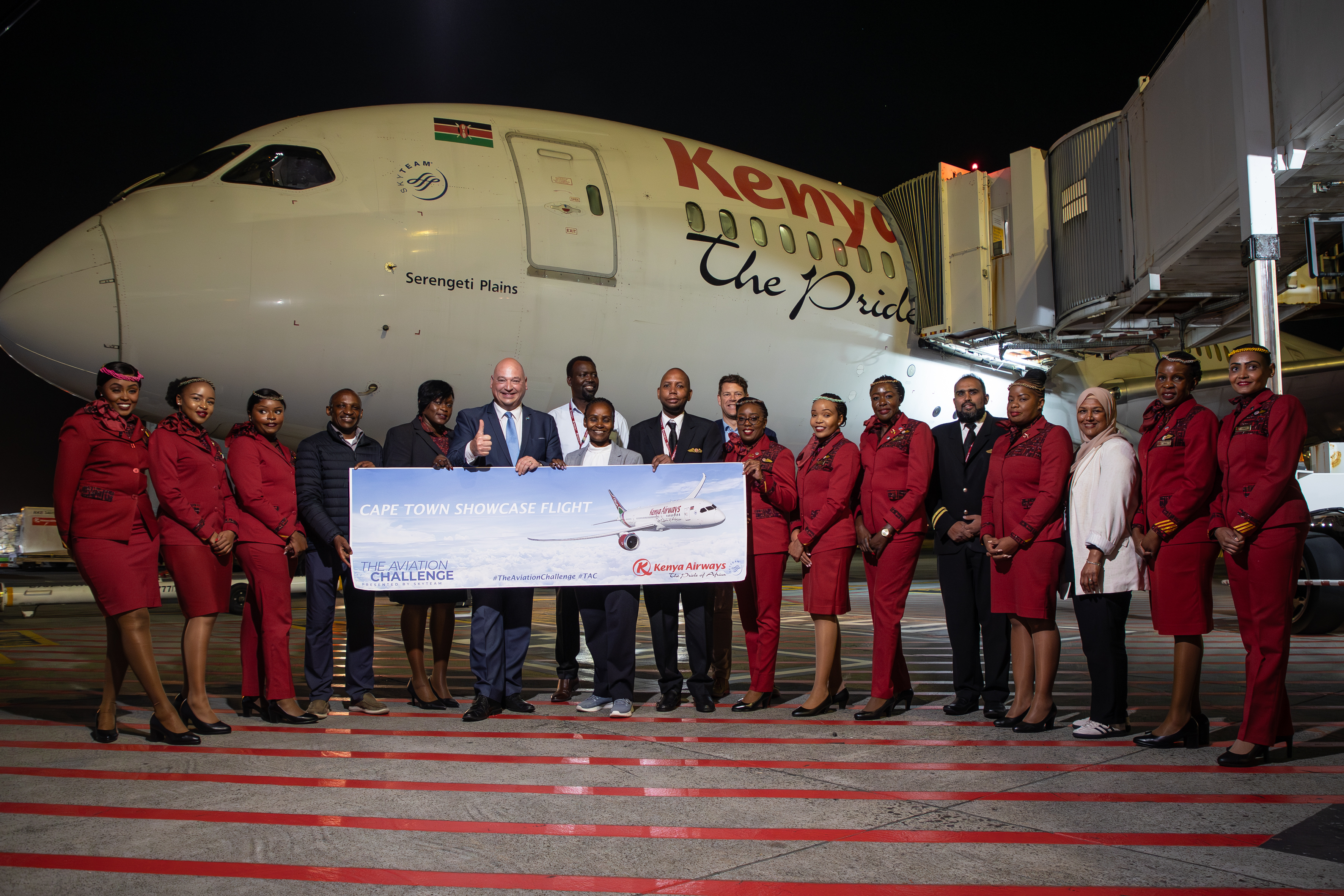 Immagine Kenya Airways effettua il primo volo intra-africano con il 50% di Sustainable Aviation Fuel