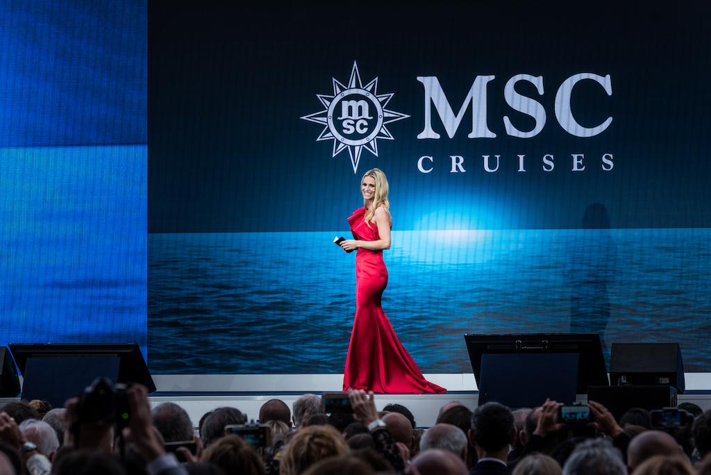 Immagine di sfondo della pagina MSC Grandiosa, Michelle Hunziker ospite d’onore