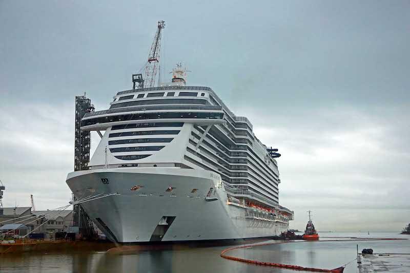 Immagine di sfondo della pagina MSC Crociere, MSC Seascape pronta al debutto