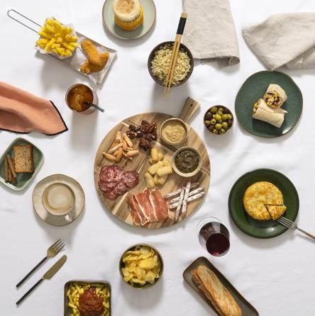 Immagine di sfondo della pagina Vueling ha un nuovo menu a bordo