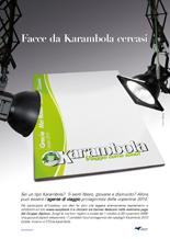 Immagine di sfondo della pagina Karambola, gli adv in copertina sui cataloghi 2010