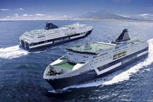 Immagine di sfondo della pagina Grimaldi Lines: Arriva la "Disco Nave"