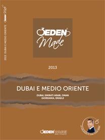 Immagine di sfondo della pagina Arriva la brochure Eden Made Dubai e  Medio Oriente 