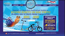 Immagine di sfondo della pagina eDreams.it e Aquafresh, un concorso a misura di bambino: "Metti il Turbo e vinci"