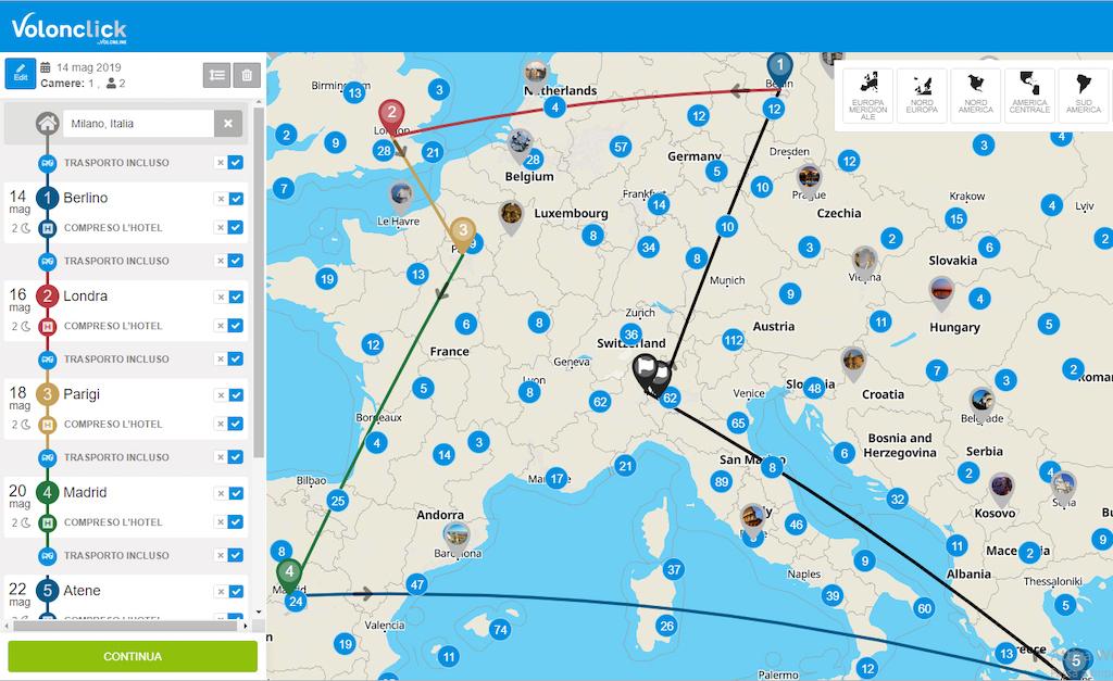 Immagine di sfondo della pagina Volonline, nuova release per Volonclick