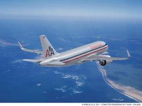 Immagine di sfondo della pagina AMR Corporation e US Airways per una nuova American Airlines