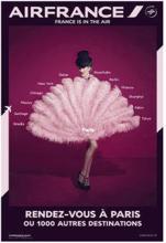 Immagine di sfondo della pagina « Air France, France is in the air »..la nuova campagna Air France