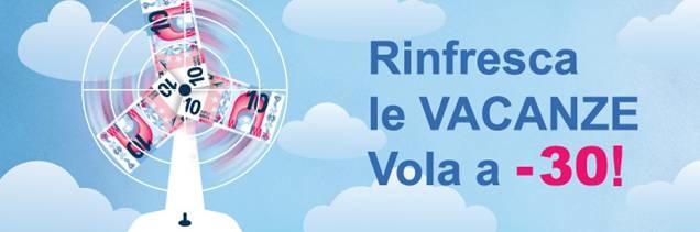 Immagine di sfondo della pagina Con Blu Express si vola a -30....