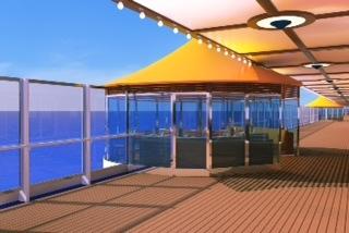 Immagine di sfondo della pagina Costa Crociere: Costa Diadema offrirà una Promenade sul mare