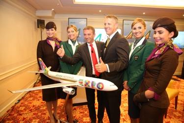 Immagine di sfondo della pagina Alitalia, presentati i nuovi voli MIlano Abu Dhabi 