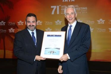 Immagine di sfondo della pagina Vueling è membro IATA