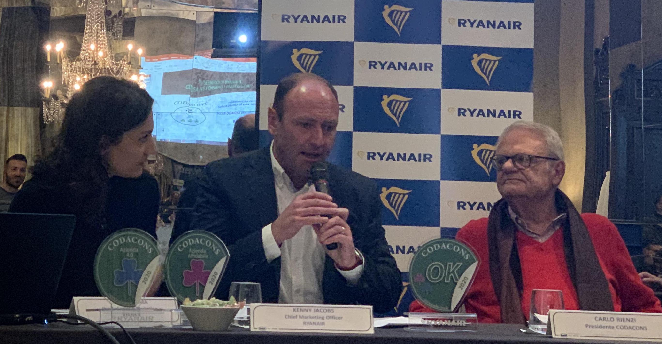 Immagine di sfondo della pagina Ryanair annuncia OK Codacons