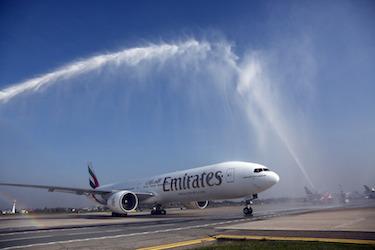 Immagine di sfondo della pagina Emirates , al via il collegamento Bologna Dubai 