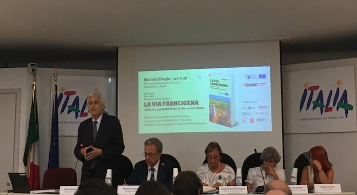 Immagine di sfondo della pagina Via Francigena: la prima guida per percorrerla in solitaria o in gruppo