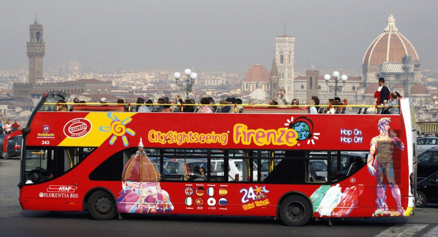 Immagine di sfondo della pagina Firenze City Sightseeing in versione ‘rock’ 