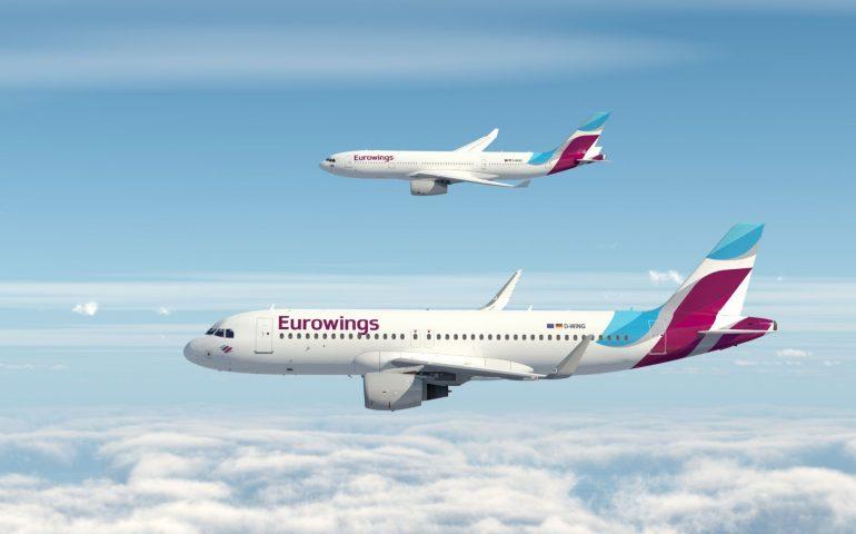 Immagine di sfondo della pagina Eurowings: nuovo volo da Düsseldorf a Innsbruck
