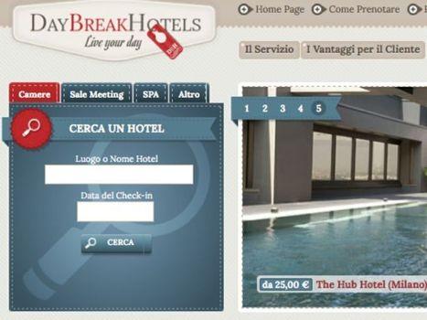 Immagine di sfondo della pagina DayBreakHotels, nuova partnership con Millemiglia