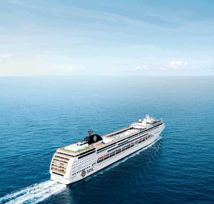 Immagine di sfondo della pagina Msc Crociere, cresce l'offerta nel Mediterraneo