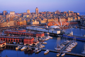 Immagine di sfondo della pagina Air France-KLM, accordo con Porto Antico di Genova