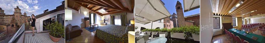 Immagine di sfondo della pagina Uappala Hotels sbarca a Ferrara