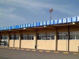 Immagine di sfondo della pagina Test Range per l'aeroporto di Taranto Grottaglie