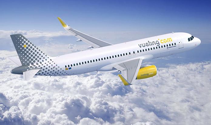 Immagine di sfondo della pagina Vueling il nuovo volo Alghero-Barcellona