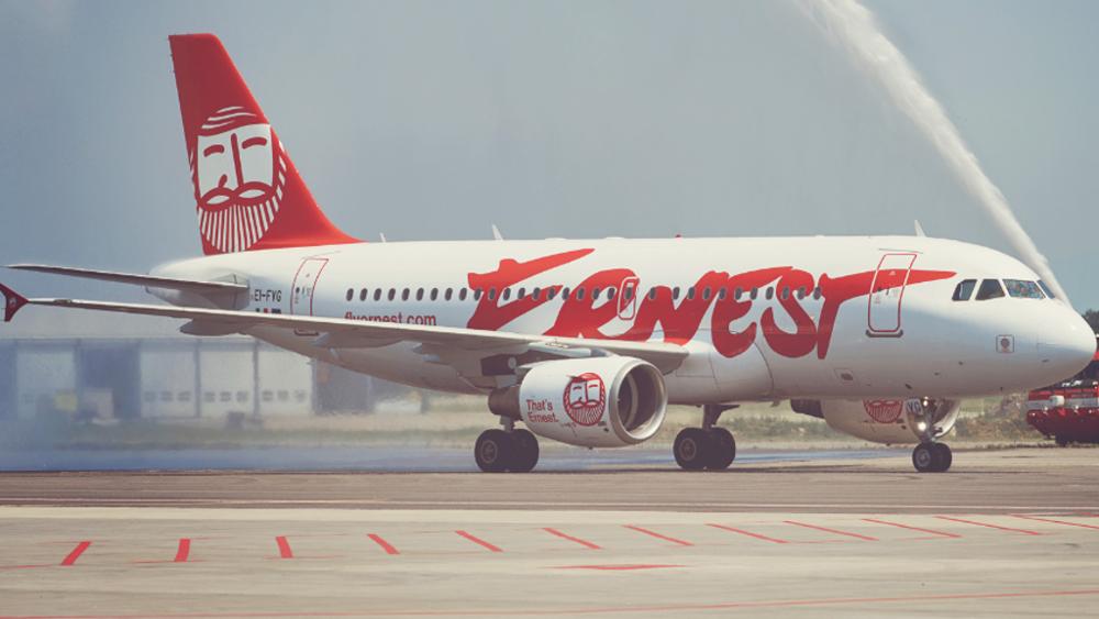Immagine di sfondo della pagina Ernest Airlines raddoppia flotta 