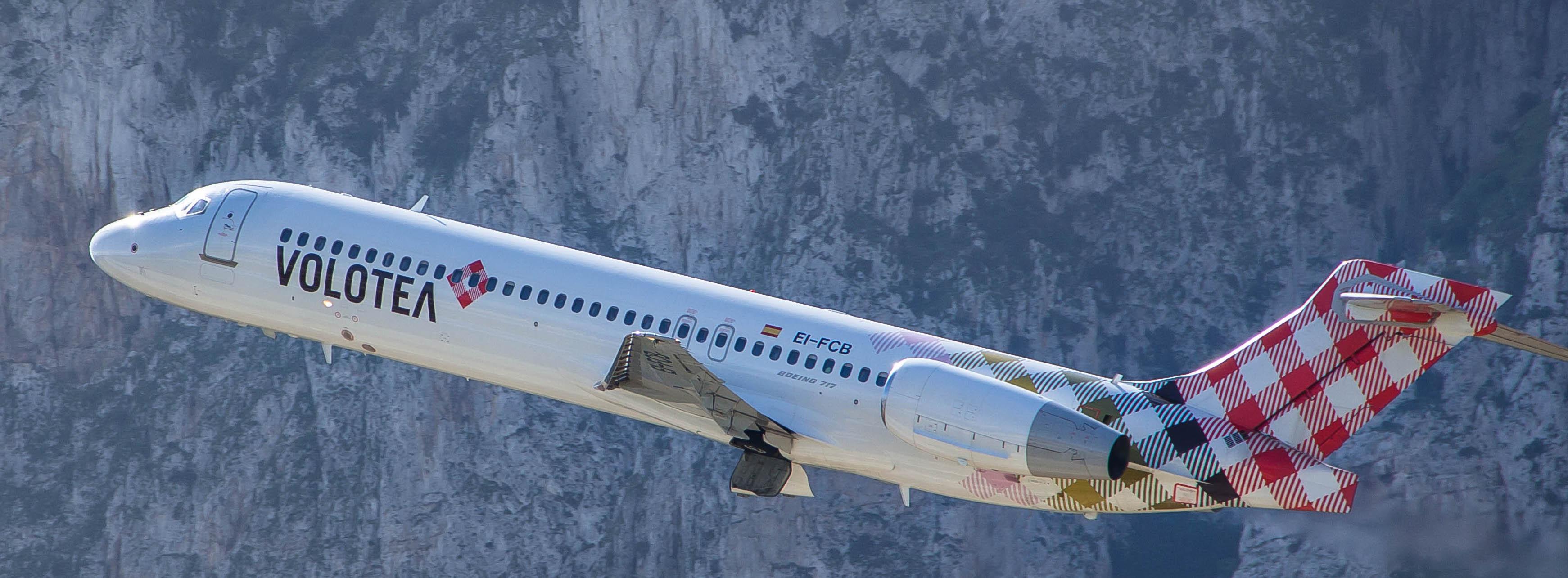 Immagine di sfondo della pagina Volotea, riattivate le rotte estive da Olbia