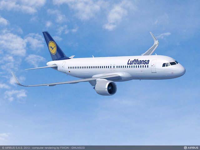 Immagine di sfondo della pagina Lufthansa aumenta la sua flotta di Airbus