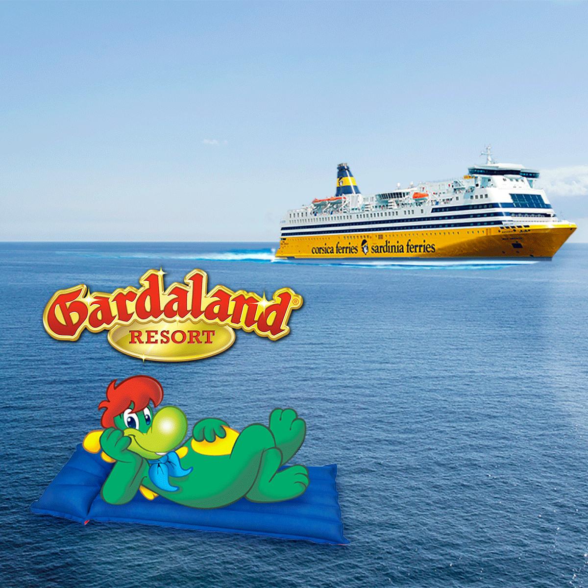 Immagine di sfondo della pagina Corsica Sardinia Ferries, accordo con Gardaland