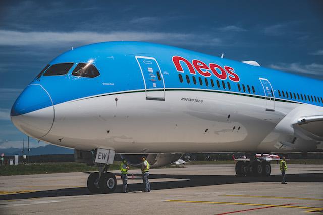 Immagine di sfondo della pagina Neos, arrivato il secondo 787 Dreamliner