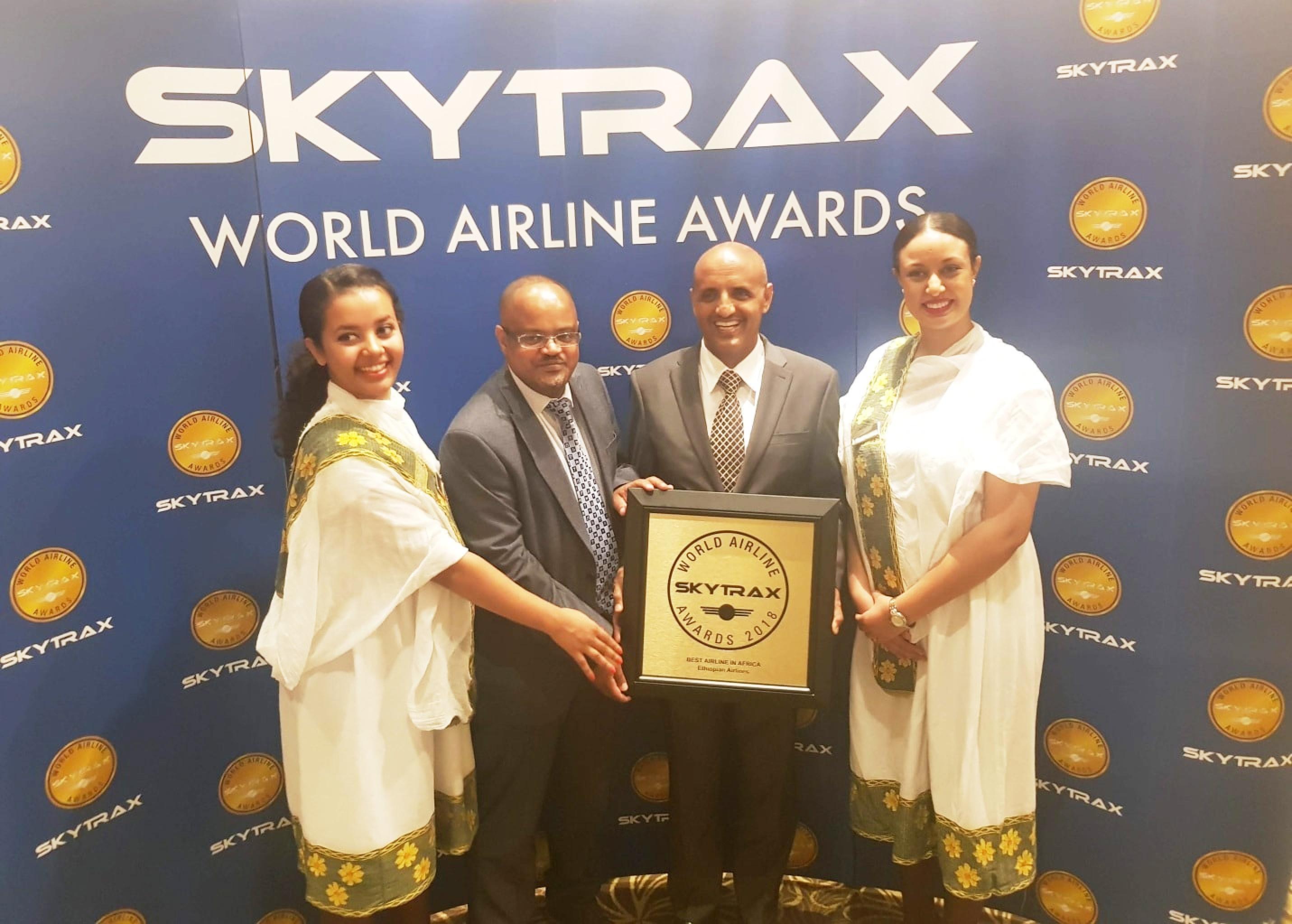 Immagine di sfondo della pagina Ethiopian Airlines premiata a Skytrax