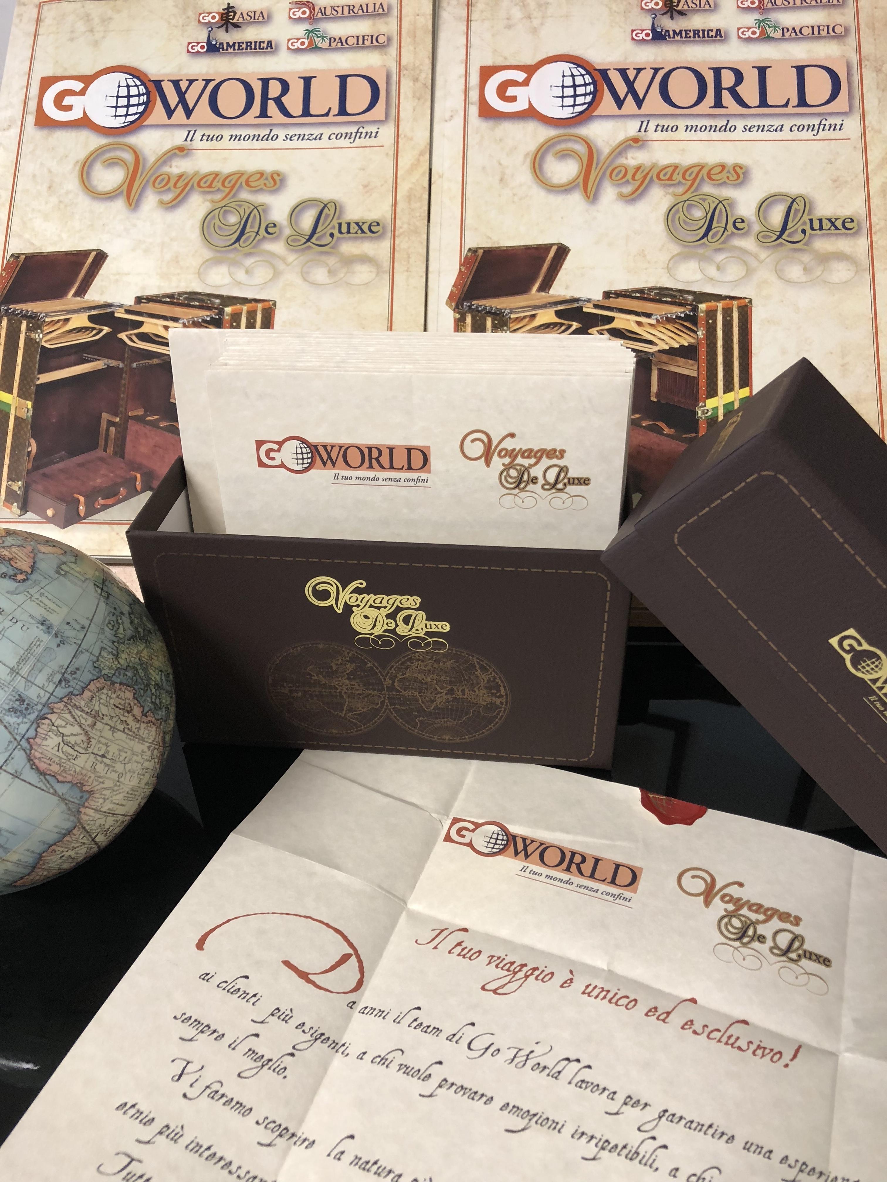 Immagine di sfondo della pagina Go World, nuovo cofanetto luxury 