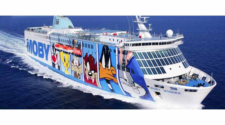 Immagine Moby e Tirrenia, menù freschi a bordo