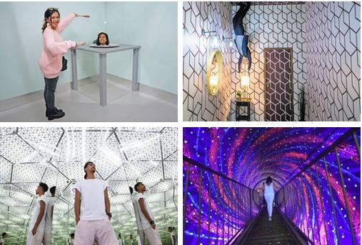 Immagine di sfondo della pagina  Il museo delle illusioni arriva a Dubai