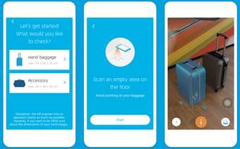 Immagine di sfondo della pagina KLM e bagaglio a mano: al via la Realtà Aumentata