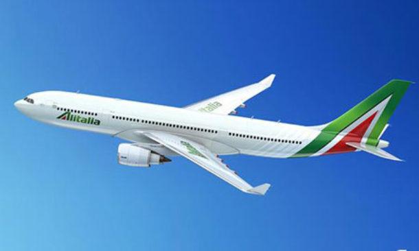 Immagine di sfondo della pagina Alitalia, codeshare con Ana