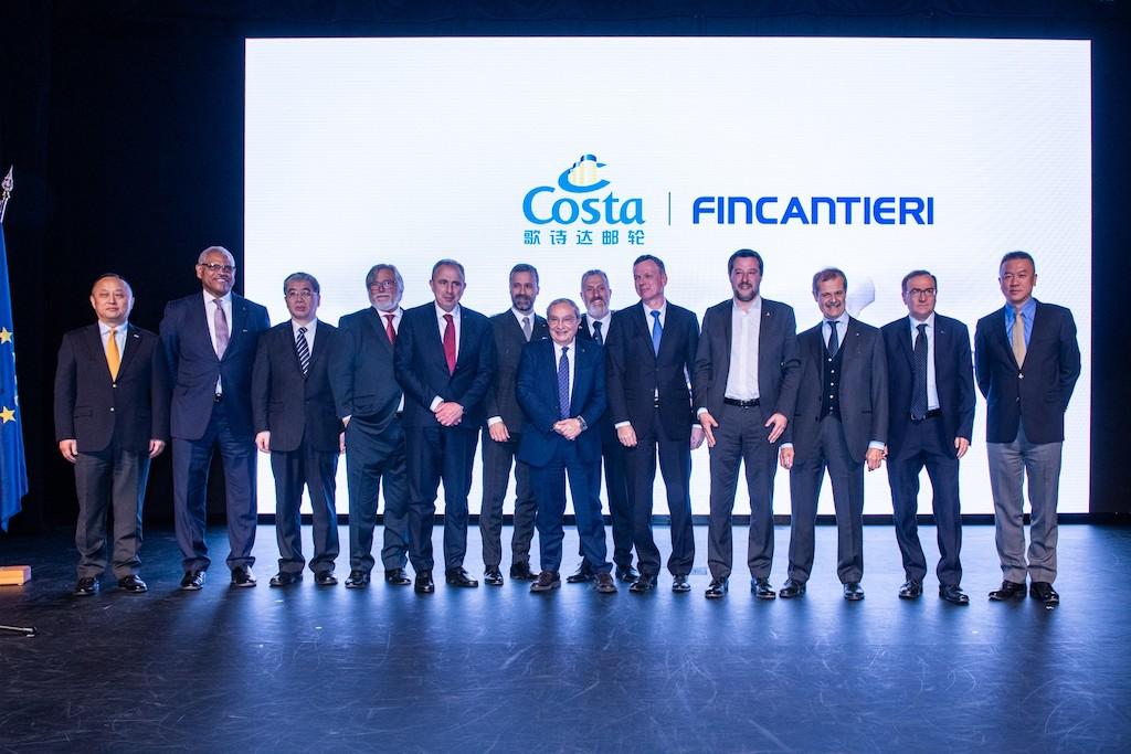 Immagine di sfondo della pagina Costa Crociere, il debutto di Costa Venezia