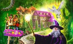 Immagine di sfondo della pagina Gardaland, count down per Year of Magic
