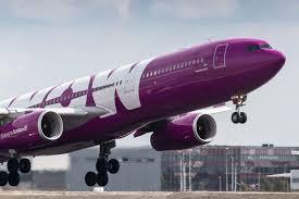 Immagine di sfondo della pagina Fine corsa per Wow Air