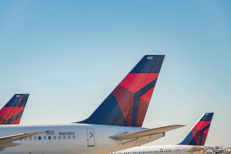 Immagine di sfondo della pagina Delta Air Lines, ripartono i voli per Atlanta