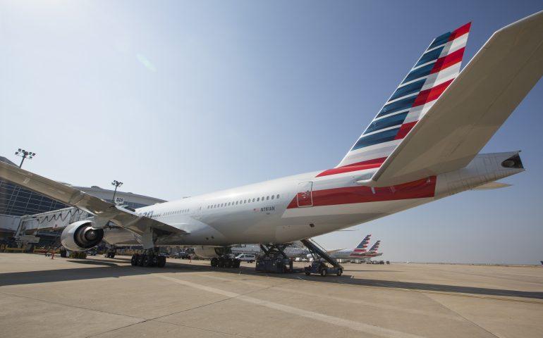 Immagine di sfondo della pagina American Airlines, cambiano norme sul bagaglio