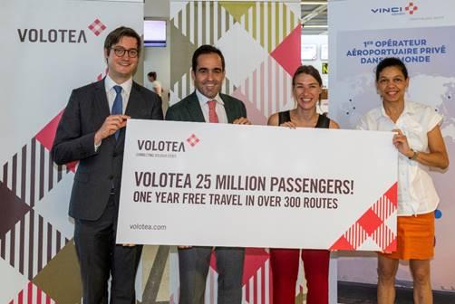 Immagine di sfondo della pagina Venticinque milioni di pax per Volotea