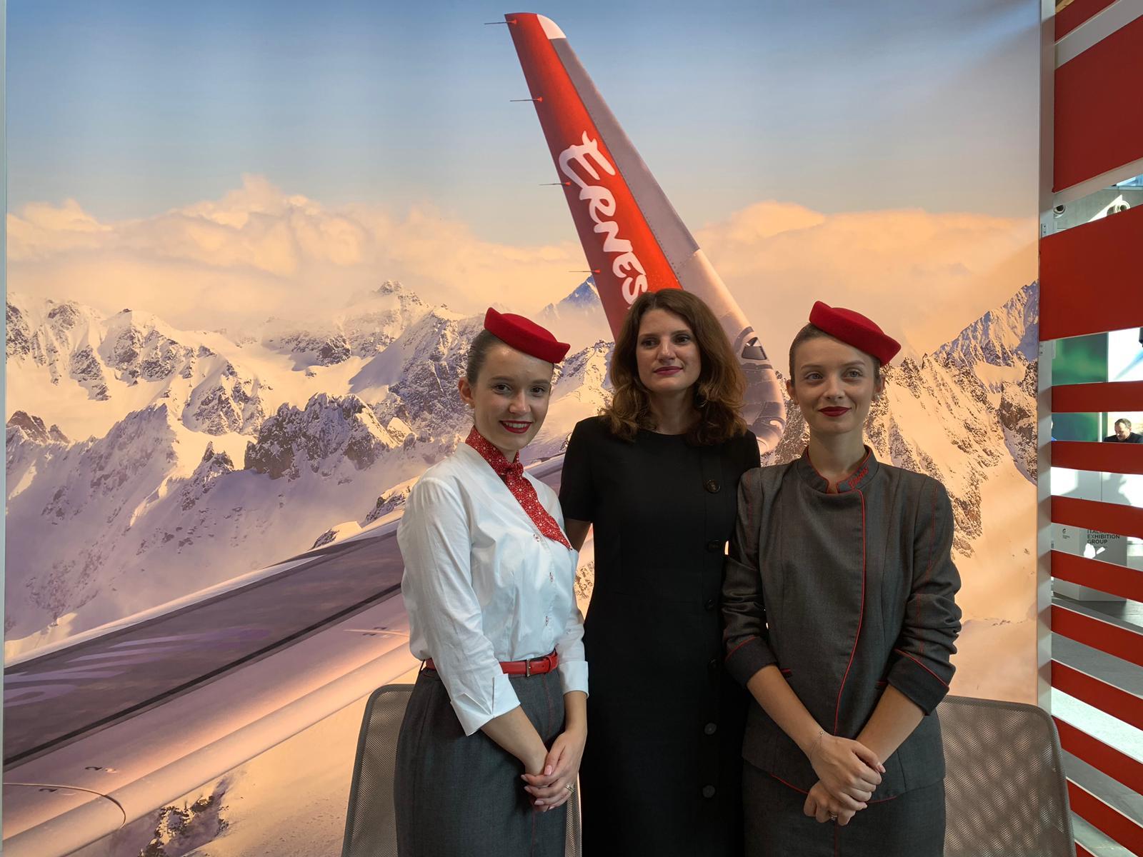 Immagine di sfondo della pagina Ernest Airlines raddoppierà la flotta nel 2020