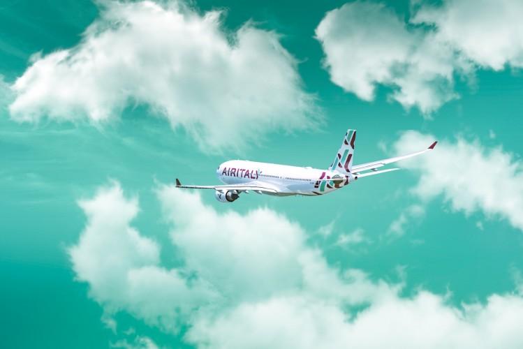 Immagine di sfondo della pagina Air Italy, accordo di codeshare con Oman Air
