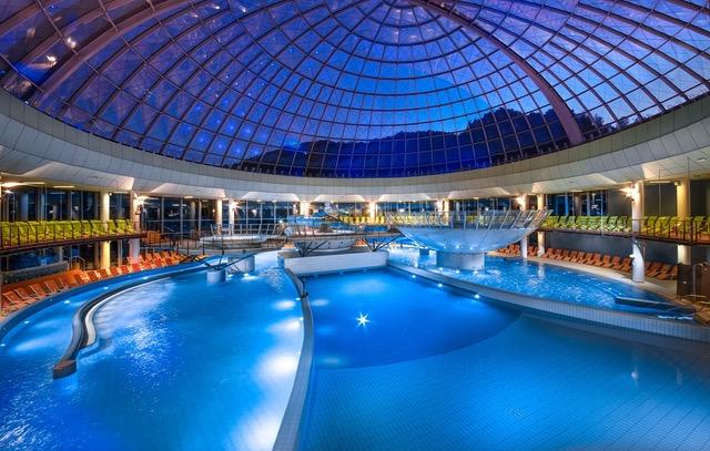 Immagine di sfondo della pagina L’Hotel Thermana Park Laško in un webinar