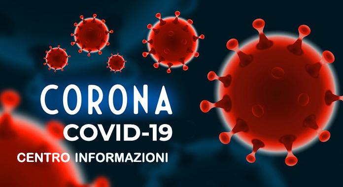 Immagine di sfondo della pagina Centro informazioni Coronavirus